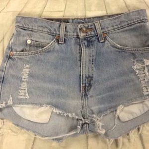 Vintage Levi's High Waist Shorts Sz 6